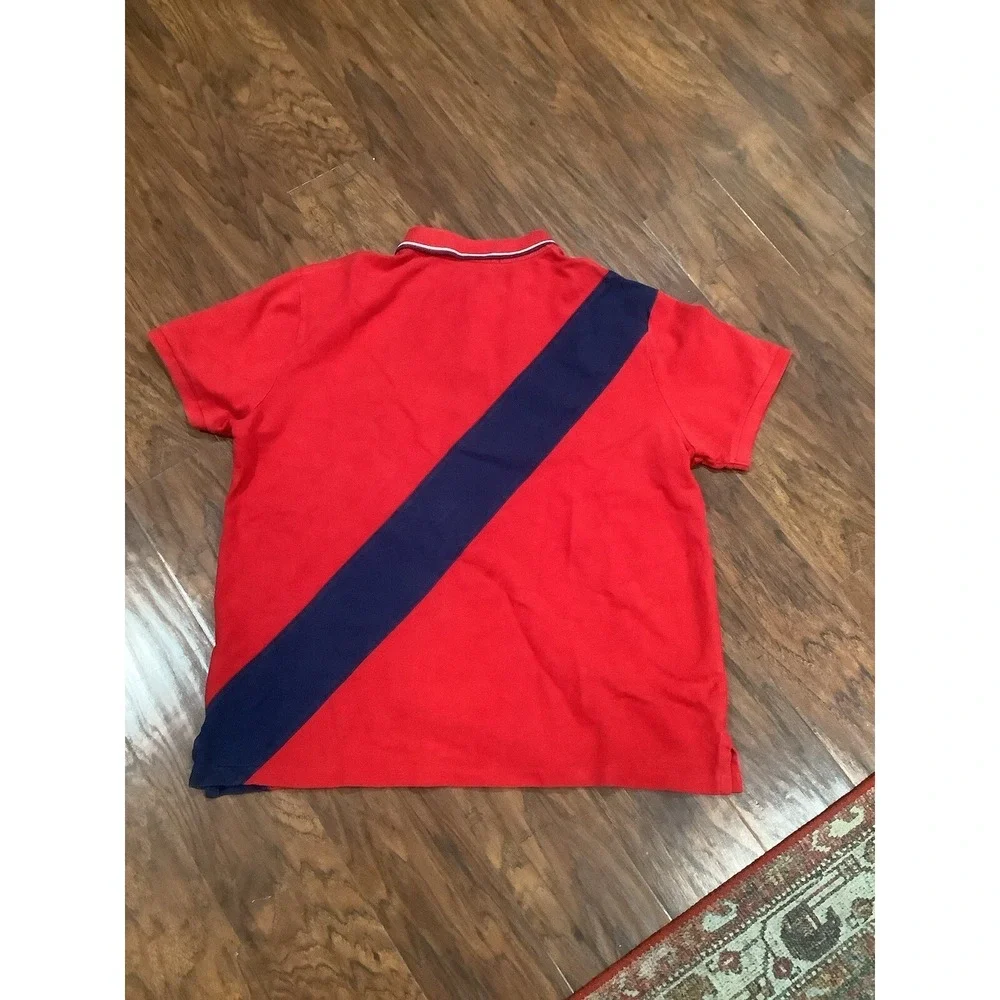 Ralph Lauren Polo Men's Red X-Large  Big Pony Logo Embroider Sash